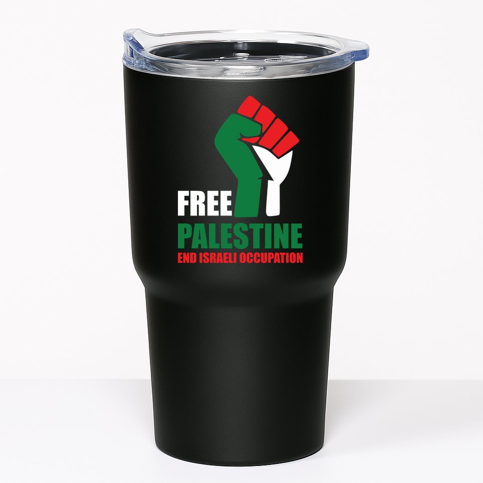 Free Palestine Gaza Freedom End Israeli Occupation Tumbler
