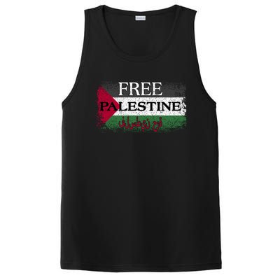 Free Palestine Gift Support Palestine And Gaza Jerusalem Great Gift PosiCharge Competitor Tank