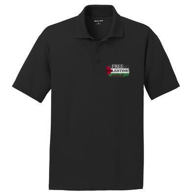 Free Palestine Gift Support Palestine And Gaza Jerusalem Great Gift PosiCharge RacerMesh Polo