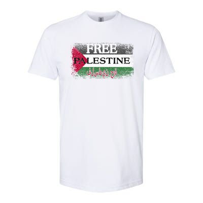 Free Palestine Gift Support Palestine And Gaza Jerusalem Great Gift Softstyle CVC T-Shirt