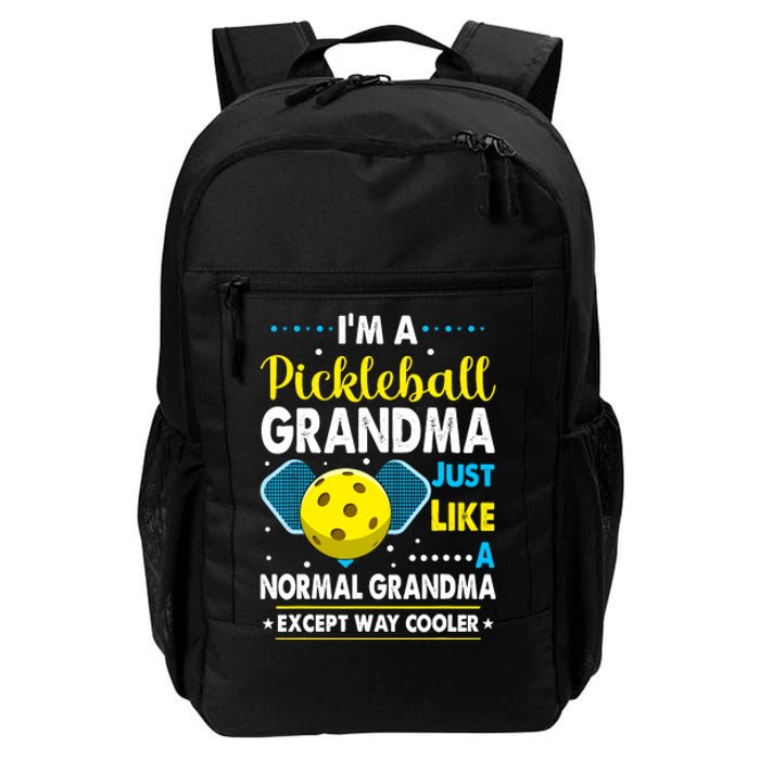 Funny Pickleball Grandma Pickleball Player Daily Commute Backpack