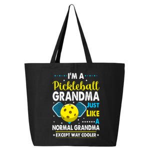 Funny Pickleball Grandma Pickleball Player 25L Jumbo Tote