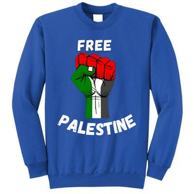 Free Palestine Gaza Arabic Flag Great Gift Sweatshirt