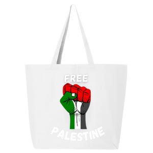 Free Palestine Gaza Arabic Flag Great Gift 25L Jumbo Tote