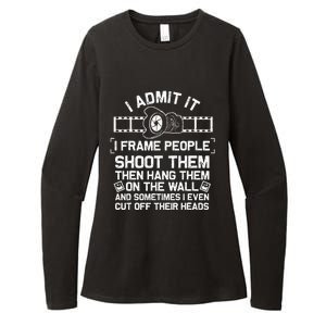 Funny Photographer Gift For Women Cool Photography Joke Womens CVC Long Sleeve Shirt