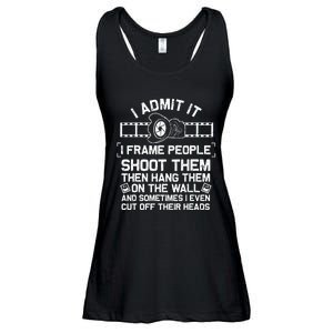 Funny Photographer Gift For Women Cool Photography Joke Ladies Essential Flowy Tank