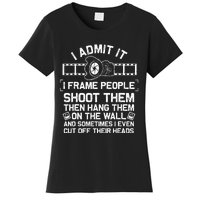 Funny Photographer Gift For Women Cool Photography Joke Women's T-Shirt