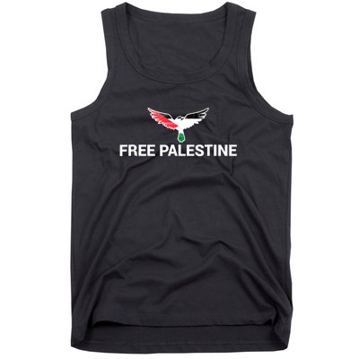 Free Palestine Gaza Palestinian Peace Tank Top