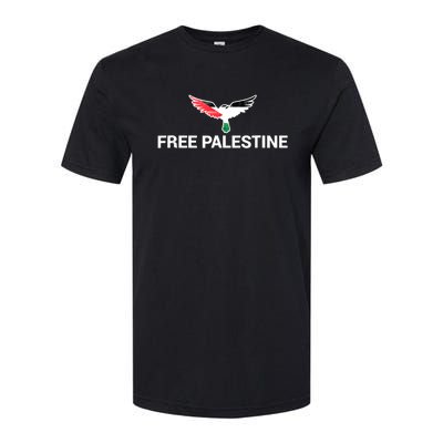 Free Palestine Gaza Palestinian Peace Softstyle CVC T-Shirt