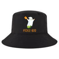 Funny Pickle Ghost Loves To Play Pickleball At Halloween Cool Comfort Performance Bucket Hat