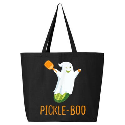 Funny Pickle Ghost Loves To Play Pickleball At Halloween 25L Jumbo Tote