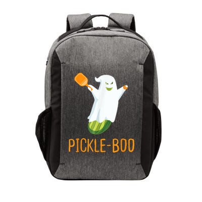 Funny Pickle Ghost Loves To Play Pickleball At Halloween Vector Backpack