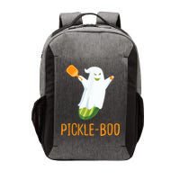 Funny Pickle Ghost Loves To Play Pickleball At Halloween Vector Backpack