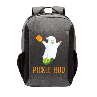 Funny Pickle Ghost Loves To Play Pickleball At Halloween Vector Backpack