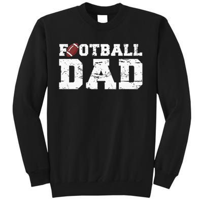 Football Papa Graphic Proud Football Dad Sweatshirt