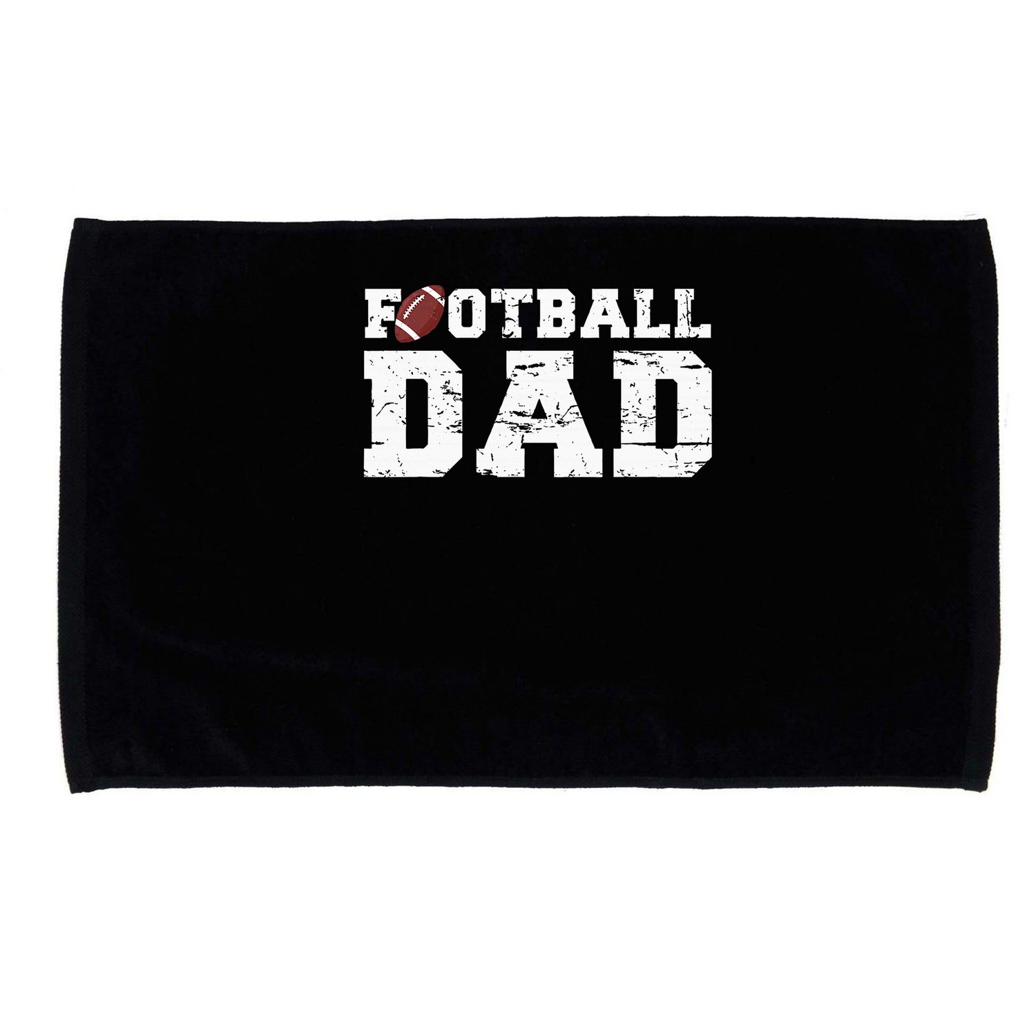 Football Papa Graphic Proud Football Dad Microfiber Hand Towel