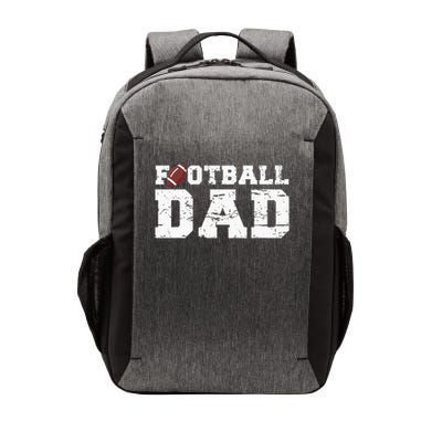 Football Papa Graphic Proud Football Dad Vector Backpack