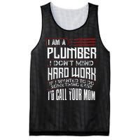 Funny Plumber Gift For Men Plumbing Dad Fathers Day Mesh Reversible Basketball Jersey Tank