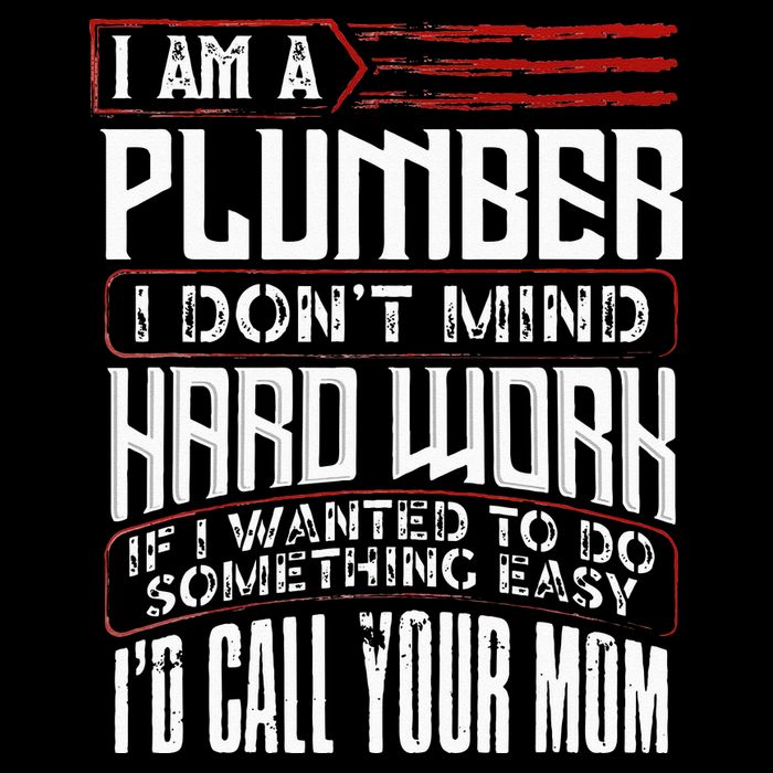 Funny Plumber Gift For Men Plumbing Dad Fathers Day Kids T-Shirt