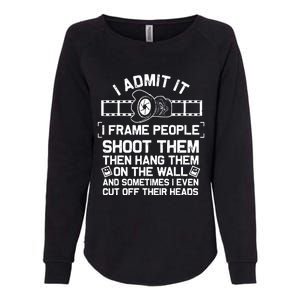 Funny Photographer Gift For Men Women Cool Photography Joke Womens California Wash Sweatshirt