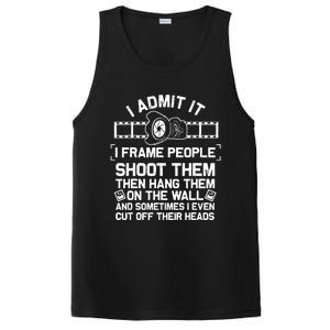 Funny Photographer Gift For Men Women Cool Photography Joke PosiCharge Competitor Tank