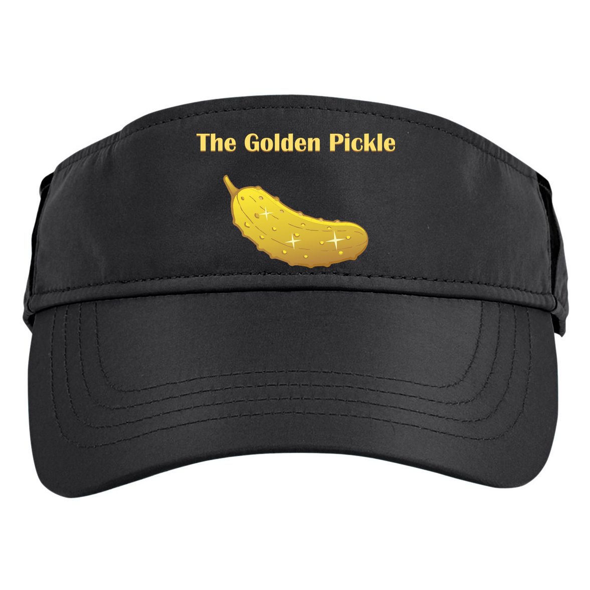 Fun Pickleball, Golden Pickle, Pickleball For Life Adult Drive Performance Visor