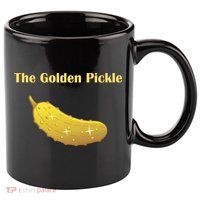 Fun Pickleball, Golden Pickle, Pickleball For Life 11oz C Handle Ceramic Mug