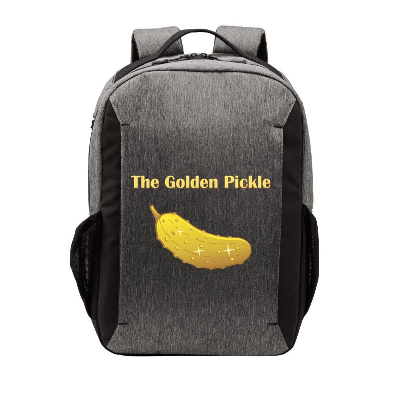 Fun Pickleball, Golden Pickle, Pickleball For Life Vector Backpack