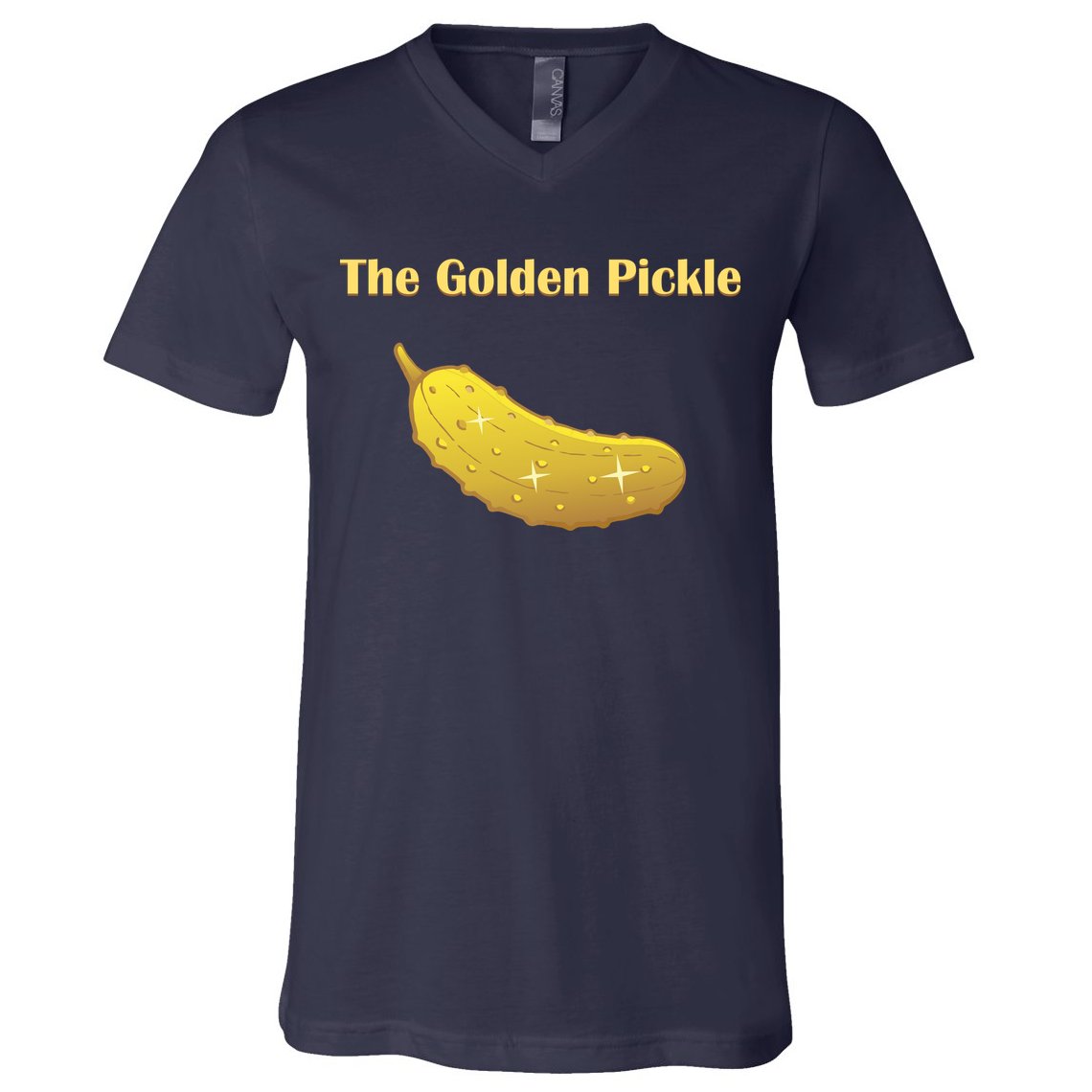 Fun Pickleball, Golden Pickle, Pickleball For Life V-Neck T-Shirt