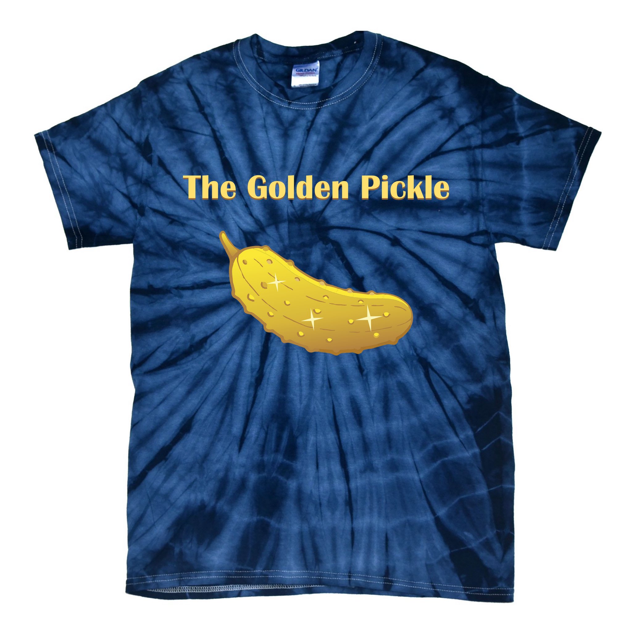 Fun Pickleball, Golden Pickle, Pickleball For Life Tie-Dye T-Shirt