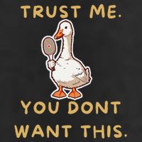 Funny Pickleball Goose Saying Trust Me. You Dont Want This 25L Jumbo Tote