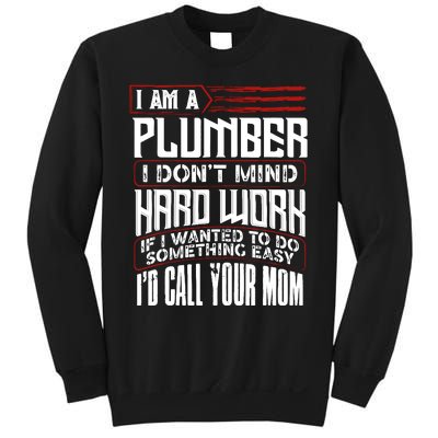 Funny Plumber Gift For Plumbing Dad FatherS Day Sweatshirt