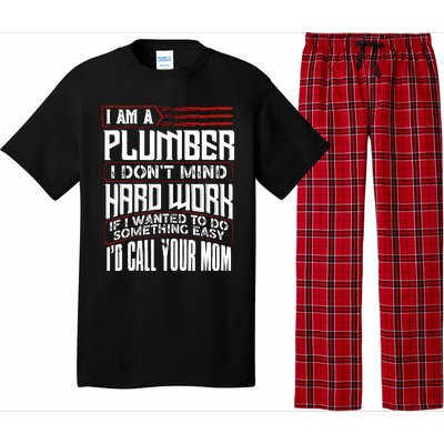 Funny Plumber Gift For Plumbing Dad FatherS Day Pajama Set