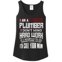 Funny Plumber Gift For Plumbing Dad FatherS Day Ladies Essential Tank