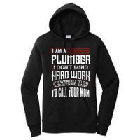 Funny Plumber Gift For Plumbing Dad FatherS Day Women's Pullover Hoodie