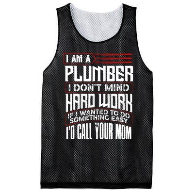 Funny Plumber Gift For Plumbing Dad FatherS Day Mesh Reversible Basketball Jersey Tank