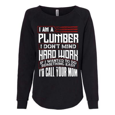 Funny Plumber Gift For Plumbing Dad FatherS Day Womens California Wash Sweatshirt