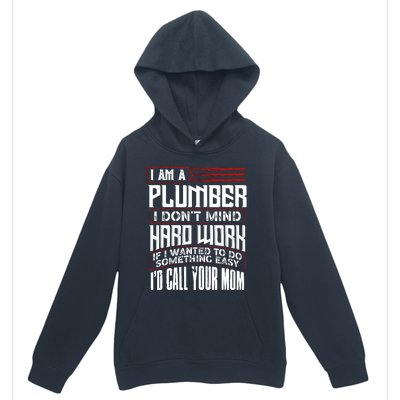 Funny Plumber Gift For Plumbing Dad FatherS Day Urban Pullover Hoodie