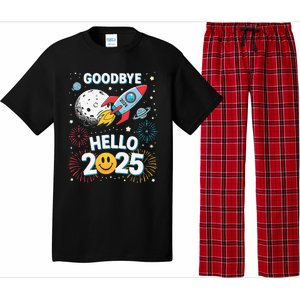 Family Pajamas Goodbye 2024 Hello 2025 Fly Happy New Year Pajama Set