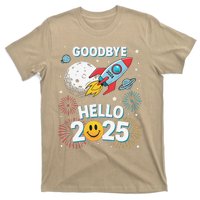 Family Pajamas Goodbye 2024 Hello 2025 Fly Happy New Year T-Shirt