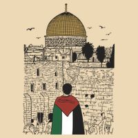 Free Palestine Gaza Palestine Support Zip Tote Bag