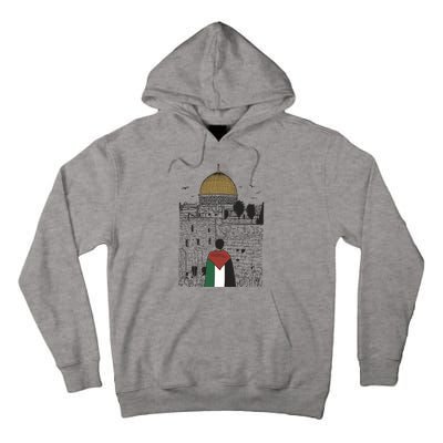 Free Palestine Gaza Palestine Support Tall Hoodie