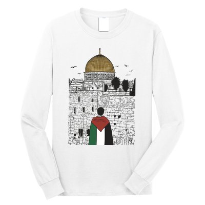 Free Palestine Gaza Palestine Support Long Sleeve Shirt