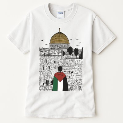 Free Palestine Gaza Palestine Support Tall T-Shirt