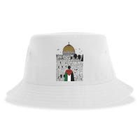 Free Palestine Gaza Palestine Support Sustainable Bucket Hat