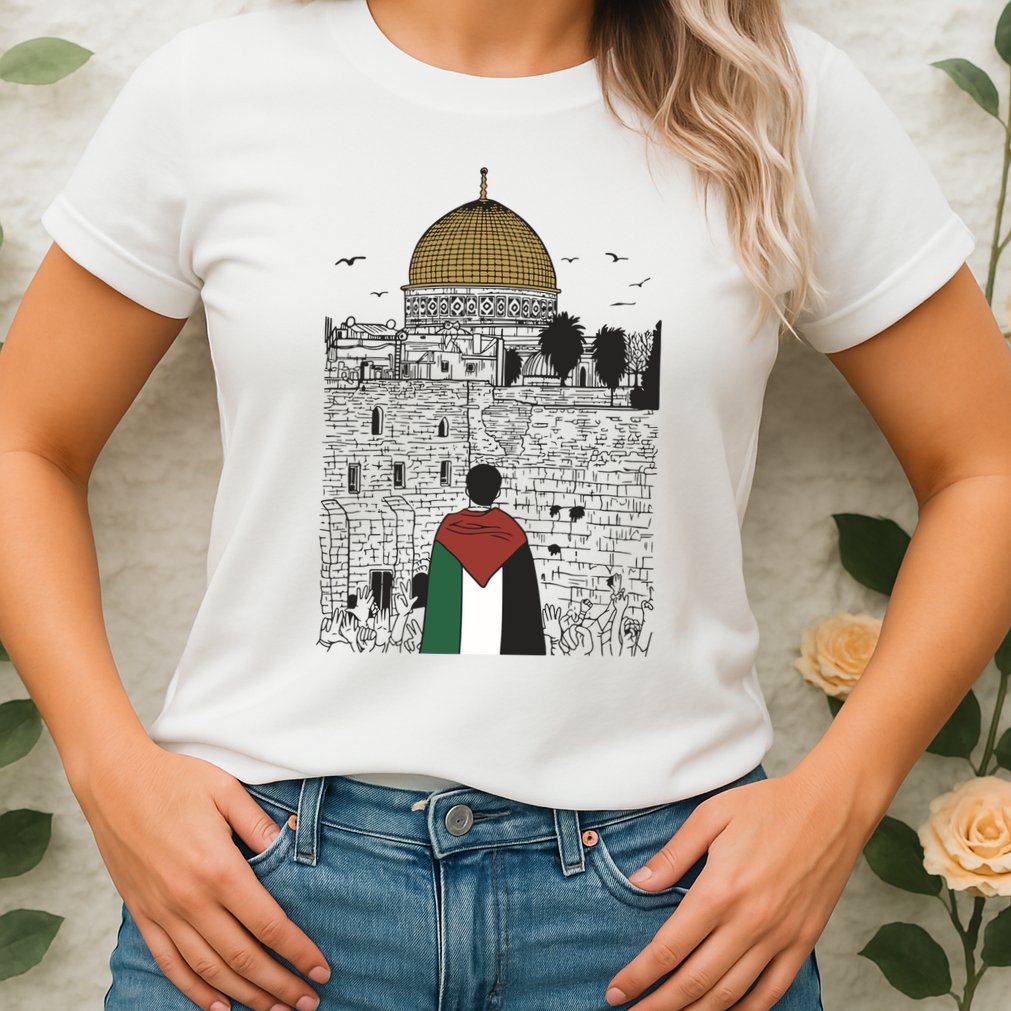 Free Palestine Gaza Palestine Support Womens T-Shirt