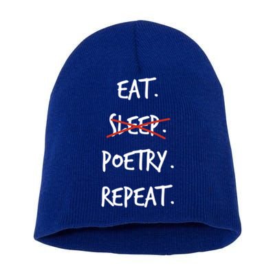 Funny Poetry Gift Poet Cute Gift Short Acrylic Beanie