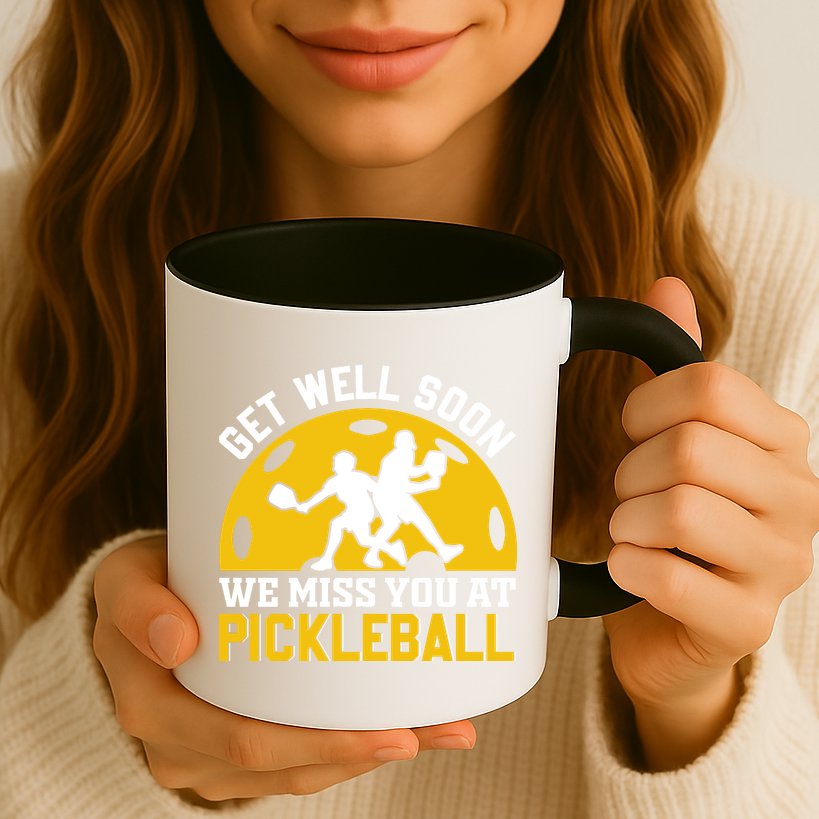 Funny Pickleball Get Well Soon We Miss You At Pickleball Mug