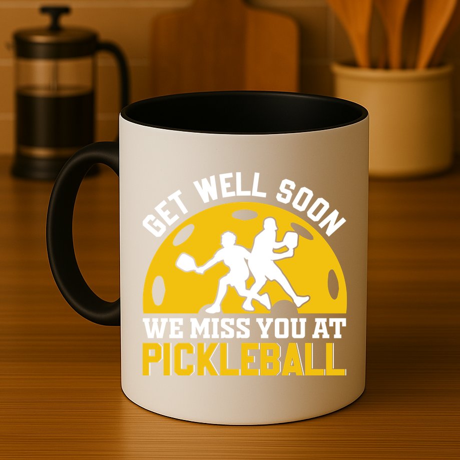 Funny Pickleball Get Well Soon We Miss You At Pickleball Mug