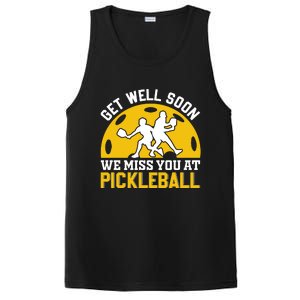 Funny Pickleball Get Well Soon We Miss You At Pickleball PosiCharge Competitor Tank